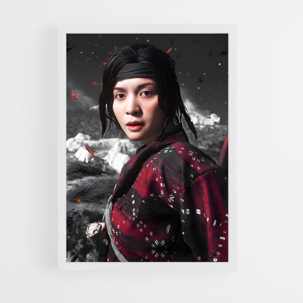 Poster Danse de la Lame – affiche Ghost of tsushima (vue 3)